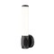 Z-Lite Cooper Wall Sconce, 1-Light, 4.75 In.W x 4 In.L x 16 In.H, Matte Black/Frosted 1010-1S-MB-LED - alternate 1